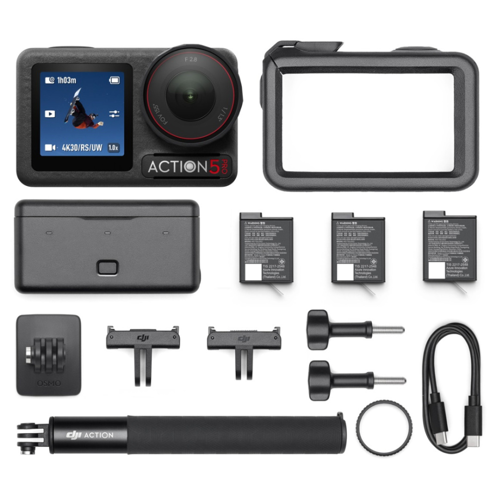 Kamera DJI Osmo Action 5 Pro Adventure Combo